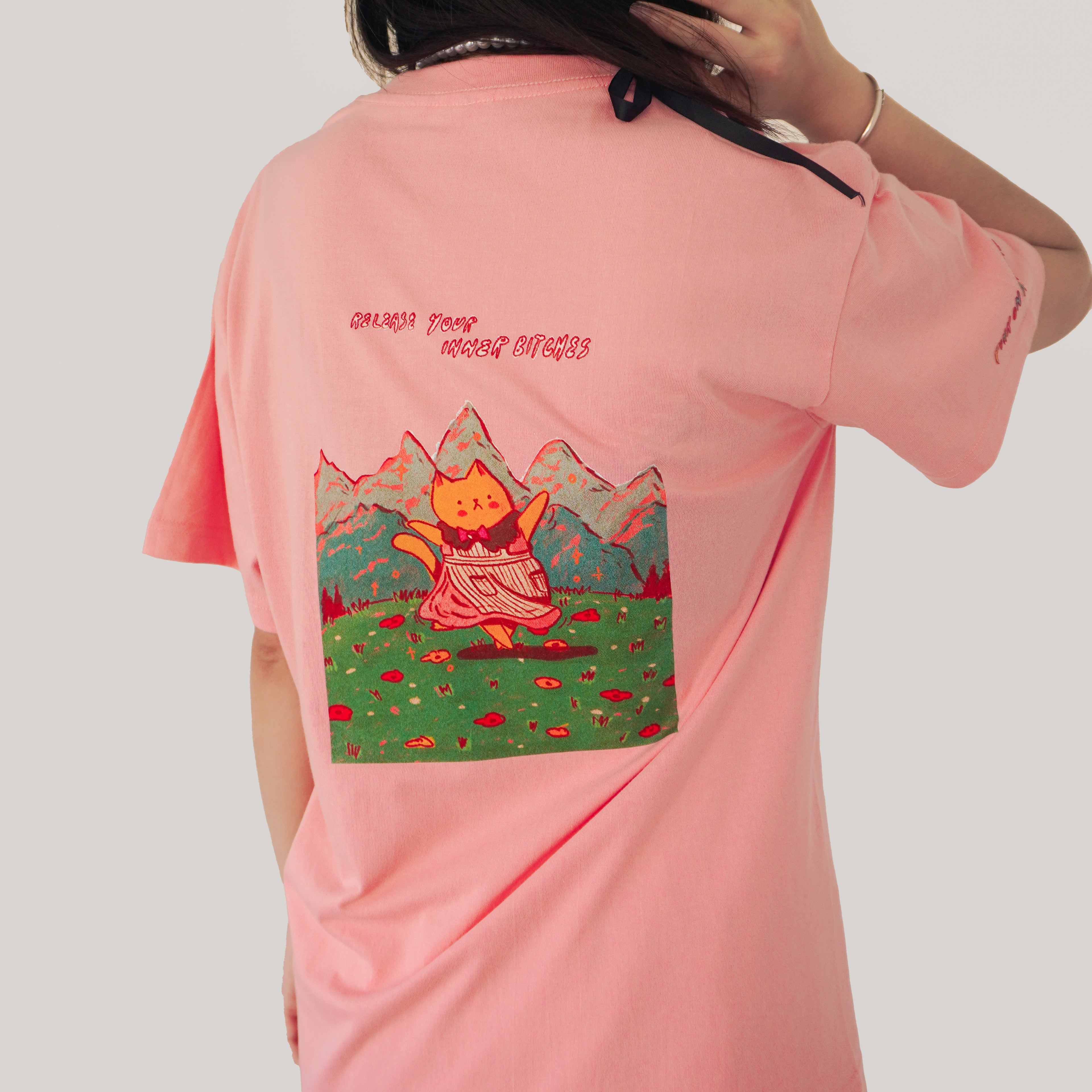 Release your inner B*tches T-shirt (Pink)