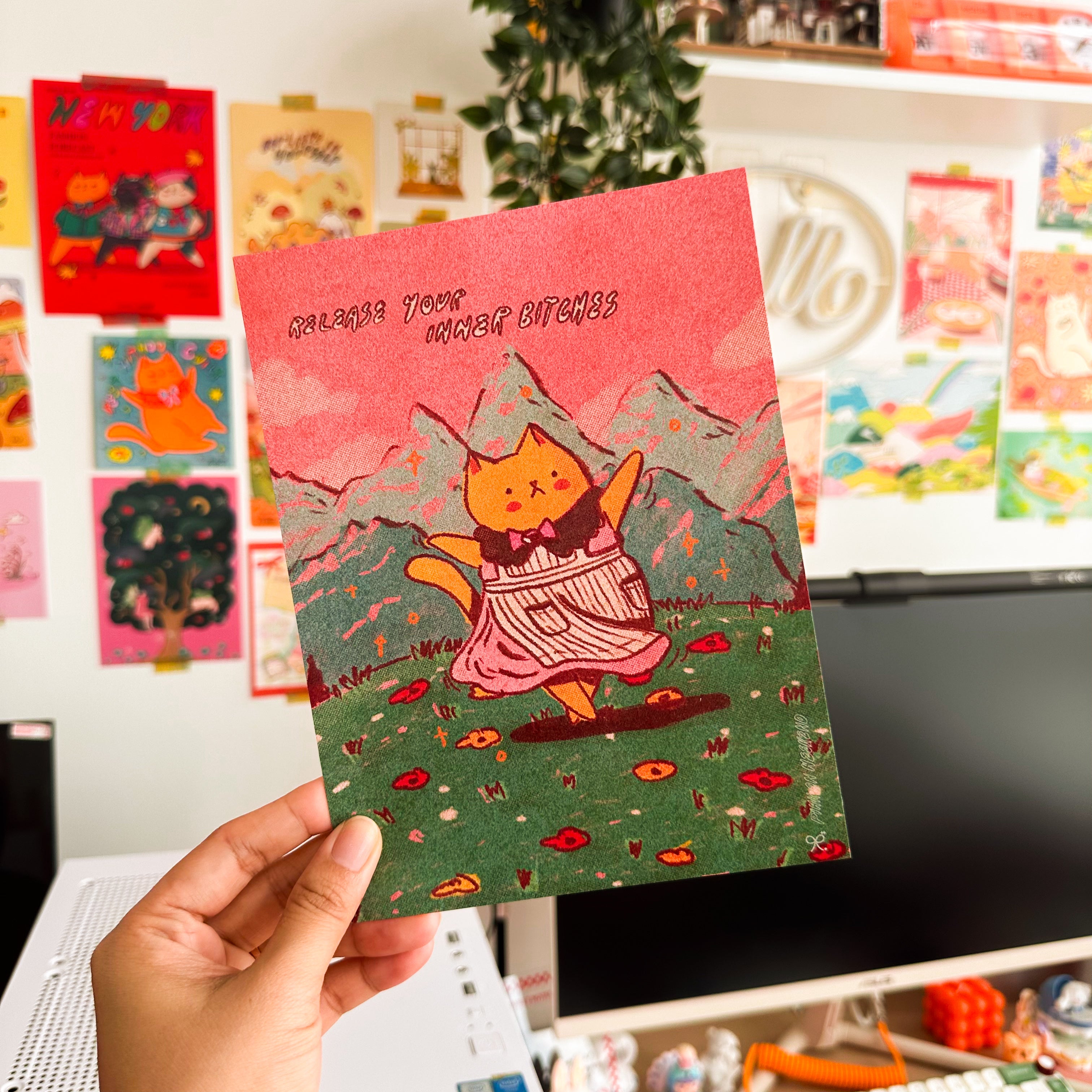 Release your inner B*tches Art Print