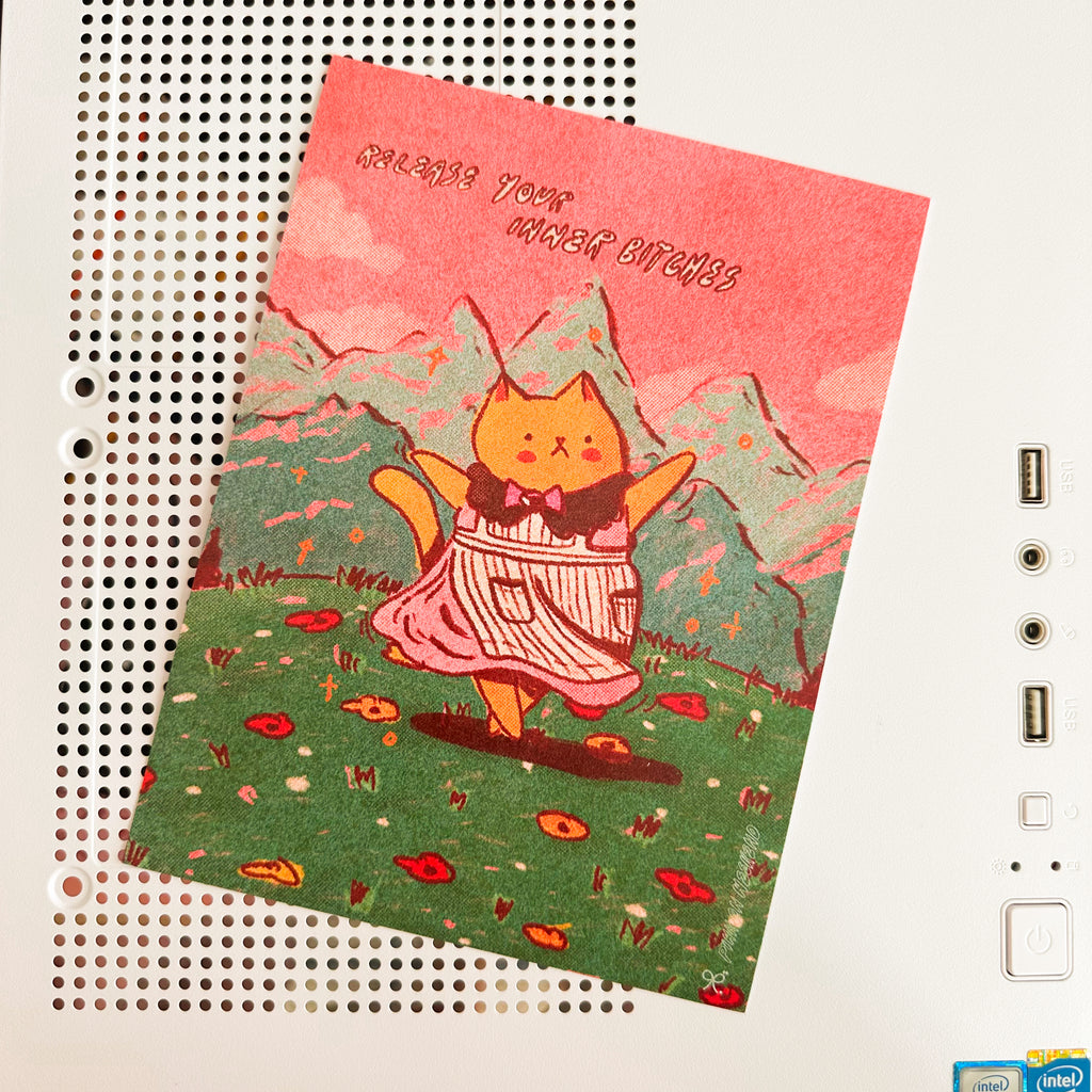 Release your inner B*tches Art Print
