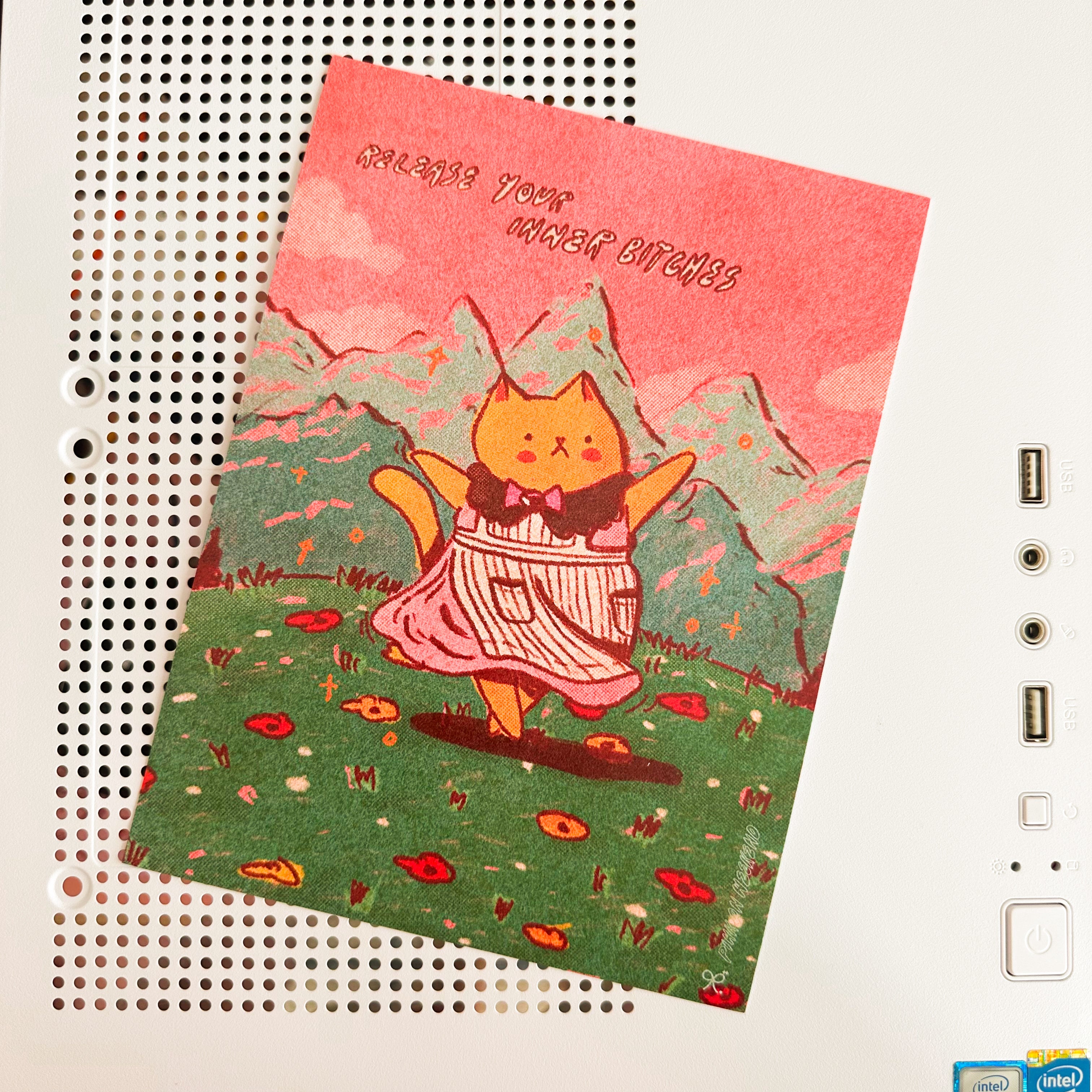 Release your inner B*tches Art Print