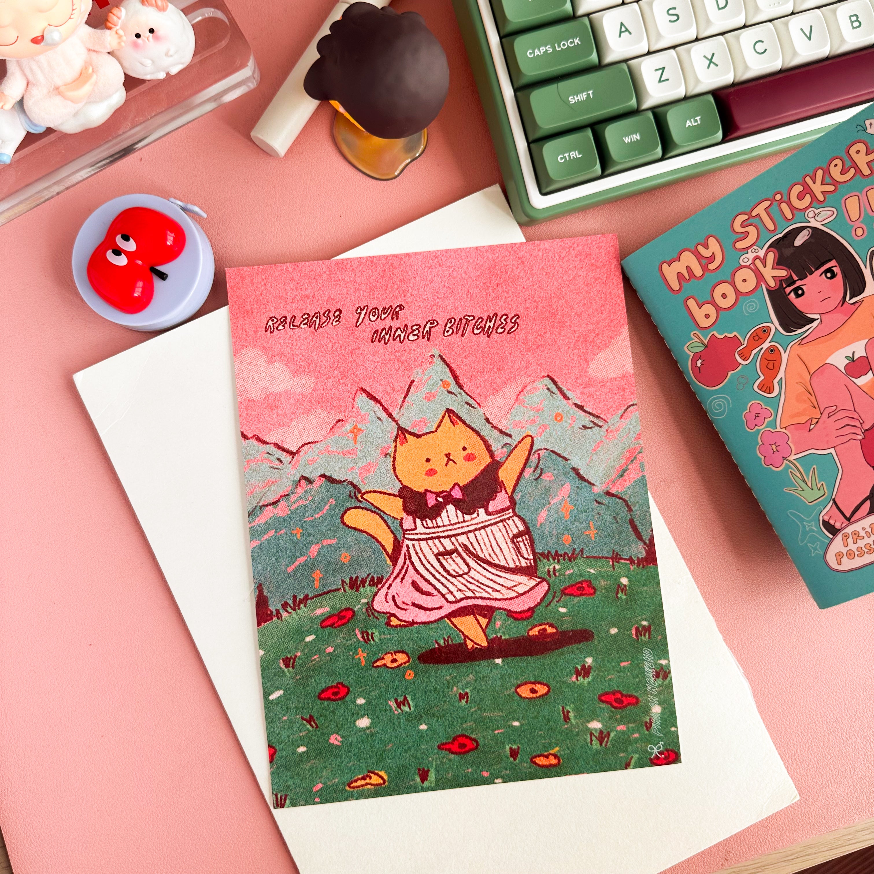 Release your inner B*tches Art Print