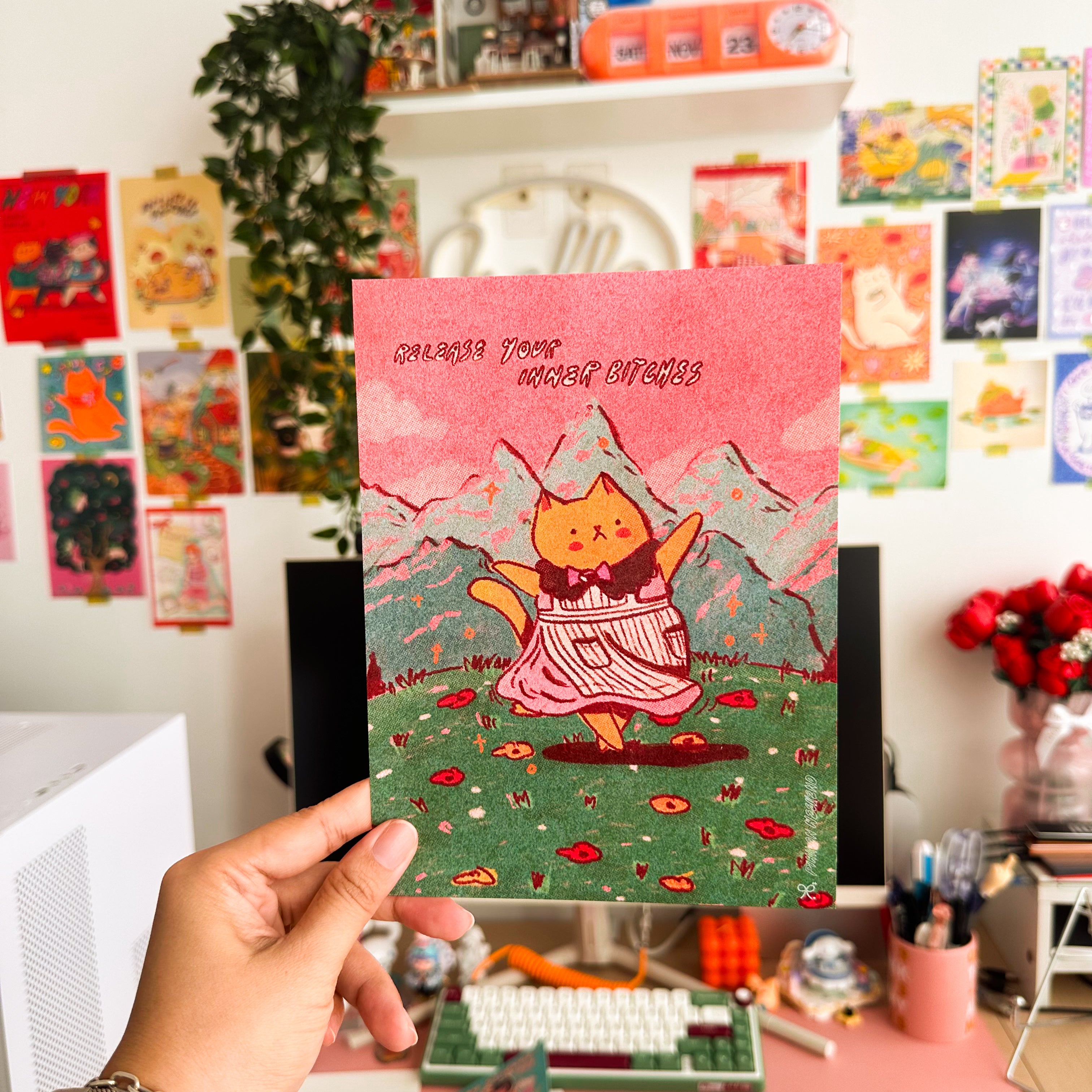 Release your inner B*tches Art Print